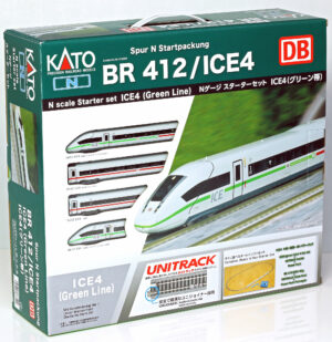 ICE4, 4-piece. DBAG/Klimaschützer, Startset Gleis-Oval, Trafo
