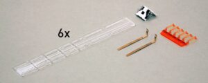 Innenbeleuchtung 'N' weiße LED 6er Pack