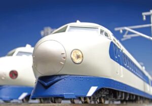 Standmodell Triebkopf Serie 0 Shinkansen JNR, Ep.IV