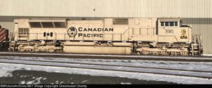 Diesellok EMD SD70ACu CP, Ep.VI, #7021 (Military, beige)