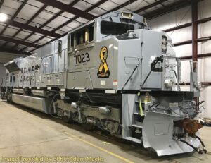 Diesellok EMD SD70ACu CP, Ep.VI, #7023 (Military, grey)