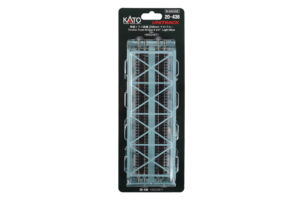 Box bridge double-track straight 248mm light blue