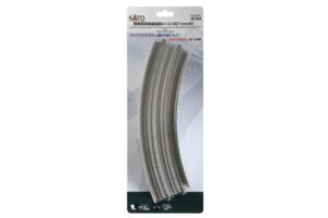 Viaduct double track curved R414/381mm 45° superelevated