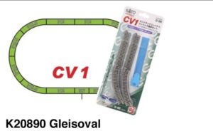 CV-1 track oval 573x325mm with R150