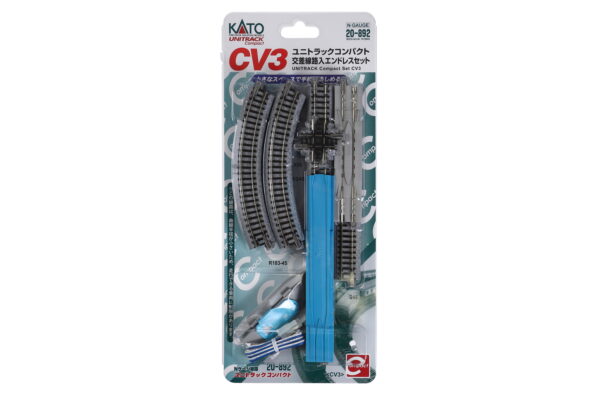 CV3 Oval R183 variation set with crossing