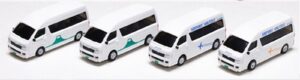 Set of 4 Toyota Hiace Super Long Taxi