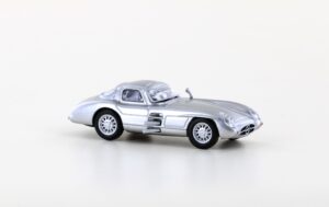 Mercedes Benz 300 SLR Uhlenhaut Coupe, silver, blue