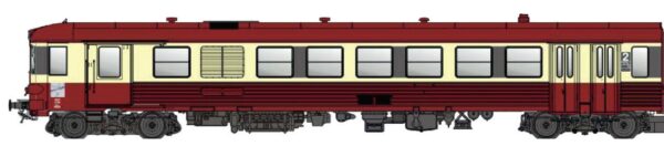Multiple unit EAD X 4691, 2-piece.
SNCF, Ep.V-VI