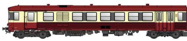 Multiple unit EAD X 4687, 2-piece. SNCF, Ep.IV, AC