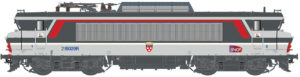 E-Lok BB 15029 SNCF Corail Carmillon Logo Achéres, Ep.VI AC
