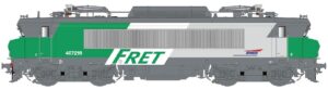 Electric locomotive BB 407219 SNCF FRET, Ep.V-VI, sound