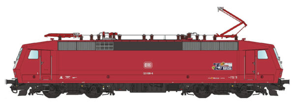 Electric locomotive BR 120.1 DB, Ep.IV, 75 years BLS