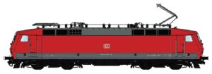 Electric locomotive BR 120.2 DB Regio, Ep.VI, AC Sound