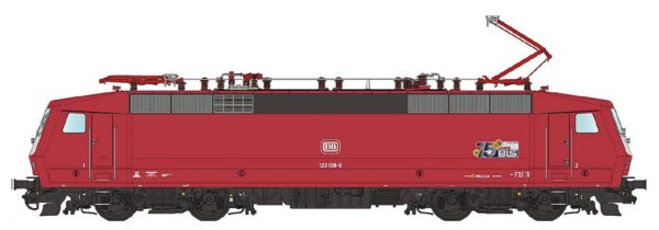 Electric locomotive BR 120.1 DB, Ep.IV, 75 years BLS, AC Sound
