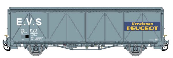Sliding wall wagon Hs SNCF/EVS/Peugot, Ep.IV
