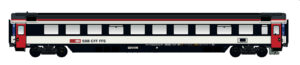 EC Personenwagen, 2.Kl. Bpm SBB, Ep.VI, neue Farbgebung