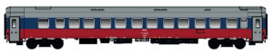 Sleeping car WLSReem RZD, Ep.V, blue/red