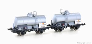 2er Set Kesselwagen K.B.E., Ep.III, exklusiv Lemke