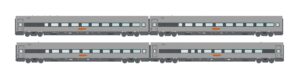 4er Set Personenwagen Metropolitan, Ep.V, Set 2