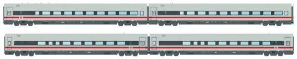 4er Set Personenwagen DBAG, Ep.Vc, Set 2