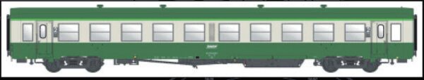 Passenger car USI B10t U61, 2nd class
SNCF, Ep.IVb