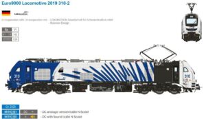E-Lok BR 2019 / Euro 9000 Lokomotion, Ep. VI, Sound