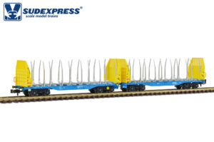 Holztransportwagen Sggmrrs 90 CD Cargo, Ep.VI