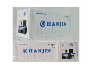 2er Set 20'Kühlcontainer HANJIN