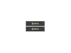 2er Set 40'Container MOL