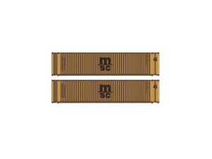 2er Set 45' Container MSC