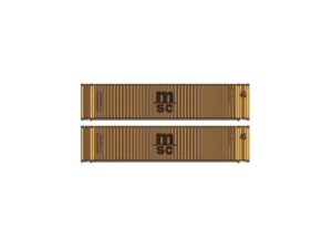 2er Set 45'Container MSC