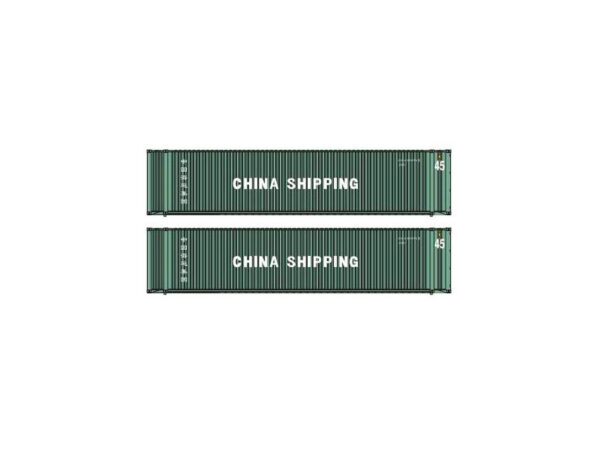 Set of 2 45'containers CHINA SHIPPING