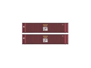 Set of 2 45' containers ZIM