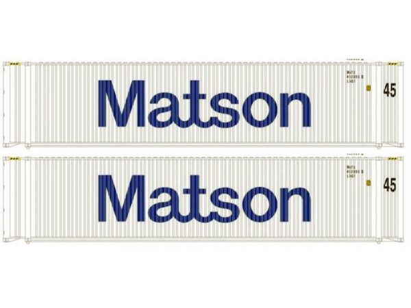 2er Set 45'Container MATSON