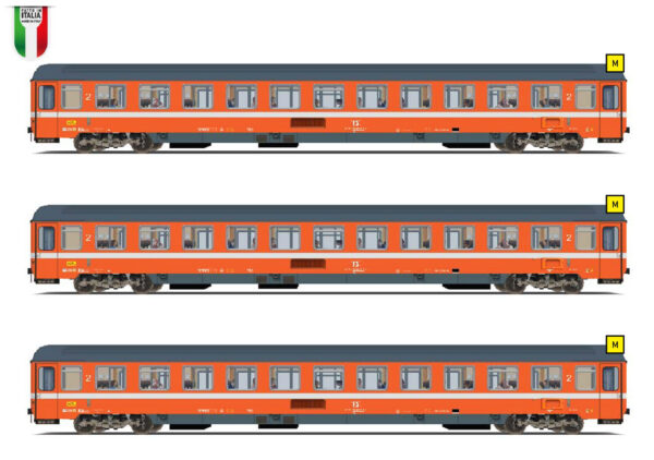 3er Set C1 Personenwagen FS, Ep.IV, Kleinserie