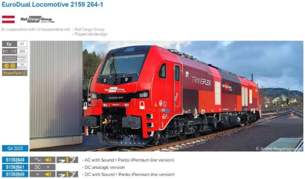 Zweikraftlok BR 2159 / EuroDual RCA, Ep.VI