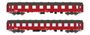 2er Set Personenwagen UIC-Y, B DSB, Ep.IV
