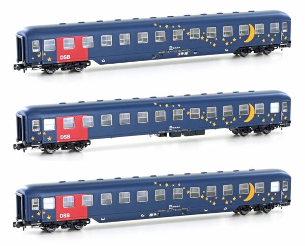 3er Set Liegewagen Bcm DSB, Ep.V