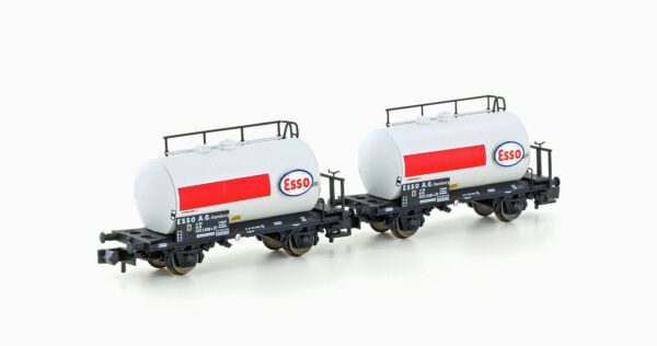 Set of 2 lightweight tank wagons DB/Esso, Ep.IV