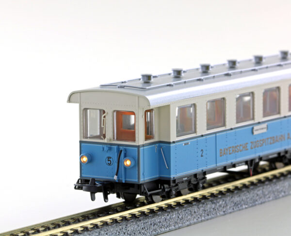 Zugspitzbahn 2 Wagen H0m / 12mm – Bild 3