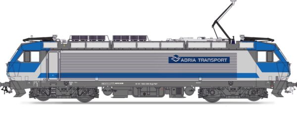 Electric locomotive Rh 1822.001 Adria Transport Ep.V, AC Sound