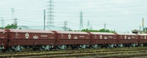 Set of 8 ballast wagons Hoki 2000 Yabashi Kogyo, Ep.V-VI