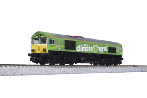 Diesel locomotive Class 66 DB Cargo/Climate Hero, Ep.VI