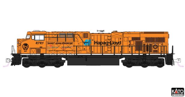 Diesel locomotive GE ES44AC CP/Hapag-Lloyd, Ep.VI, #8781