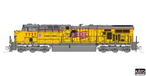 Diesel locomotive GE ES44AC UP, Ep.VI, #7777, Building America