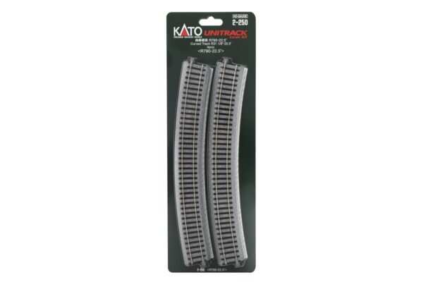Curved track R790mm 22.5° (4 pcs.)