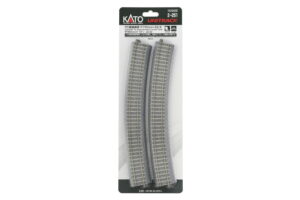 Curved track R790mm 22.5° superelevated with concrete sleepers (4 pcs.)