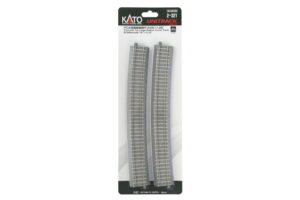 Gleis gebogen R1546mm 11,25° mit Betonschwellen (4 Stk.)