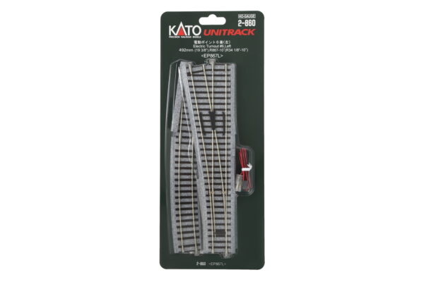 Elektrische Weiche links R867mm 10° (1 Stk.)
