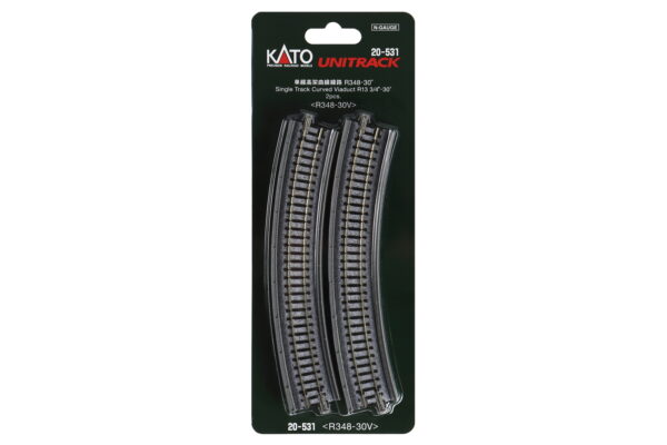 Viadukt gebogen R348mm 30° 2 St.